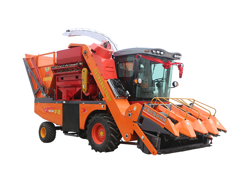 4YZB-4A2自走式穗茎兼收玉米收获(huo)机(ji)