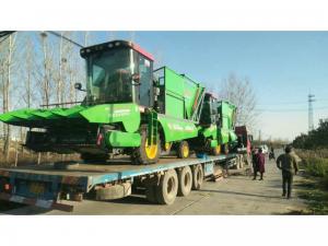 饶阳订购2台(tai)穗茎兼收(shou)玉米(mi)收获机