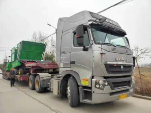 保定茎穗兼收玉米(mi)收获机发货了