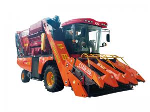 4YZB-4B自走式穗茎兼收玉米收获机