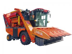 4YZB-5B自走式(shi)穗茎兼收玉米收获(huo)机